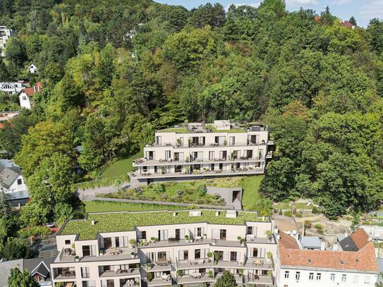 PROVISIONSFREI: Perfekt aufgeteilte, südseitige Balkonwohnung mit 3 Zimmern im Grünen - zu kaufen in 2391 Kaltenleutgeb…