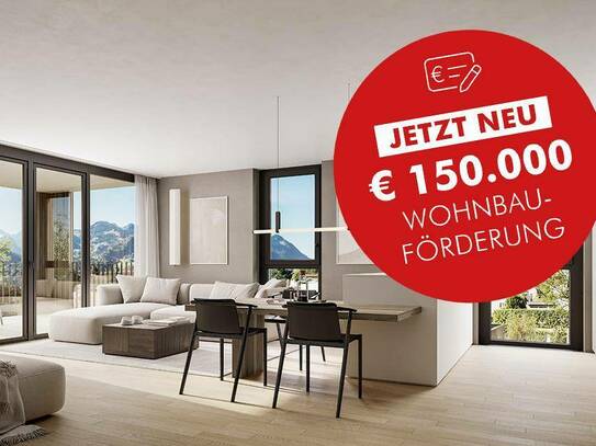 Wohnglück den Bergen so nah: 3-Zimmer Wohntraum mit Terrasse und Wohnbauförderung (Top B07)