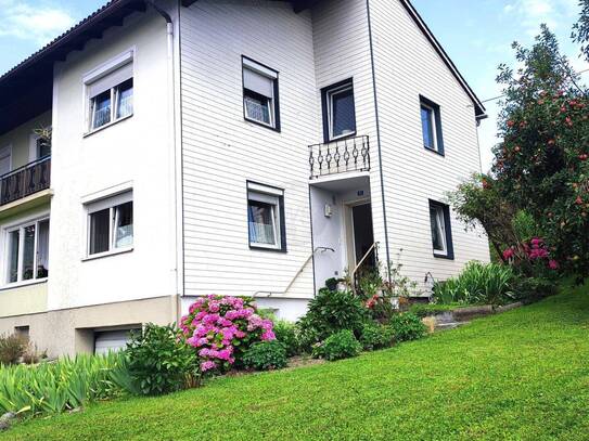 Nettes Einfamilienhaus in idyllischer Lage - 150m² Wohnfläche, gepflegt, mit Garten, Balkon, Garage- für nur 235.000,00…