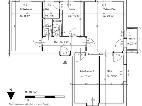 Familien-Wohnung mit Potenzial - zu renovieren!