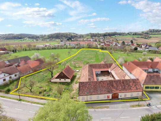 Original oststeirischer Vierseithof mit 10.000m²Grund in Bad Loipersdorf bei Fürstenfeld