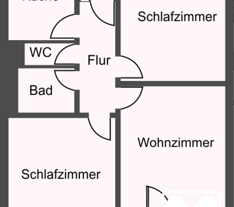 Vermietete 3 Zimmer-Anlegerwohnung (Top W11)