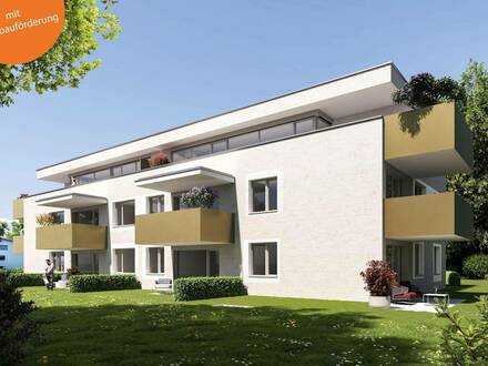 2-Zi. Wohnung Top B6 um € 1.074,-* mtl. in Seenähe inklusive Einbauküche und mit Wohnbauförderung