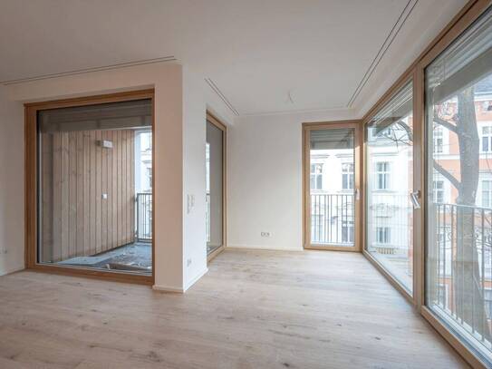 helle Eckwohnung! 2 Zimmer + Arbeitsnische + Abstellraum + Loggia in attraktiver Lage ab 02/25