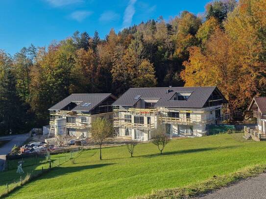 Terrassenwohnung mit 3 Zimmern und Blick auf den Attersee