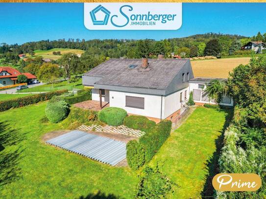 SONNENBLICK – Einfamilienhaus mit Panoramablick, Doppelgarage, Pool und Terrasse in Leonding