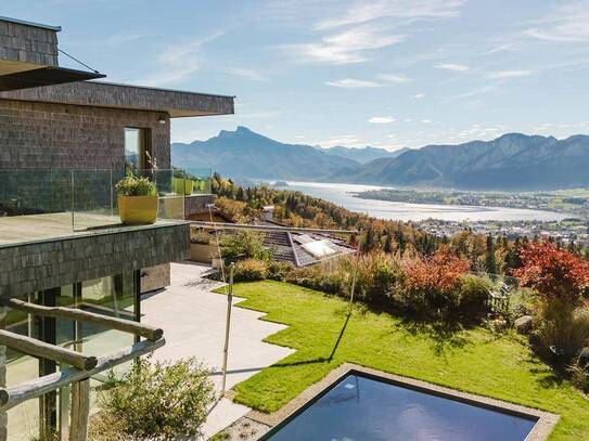 Ihr Traumdomizil mit Panorama! Exklusives Wohlfühl-Chalet mit spektakulärem Seeblick