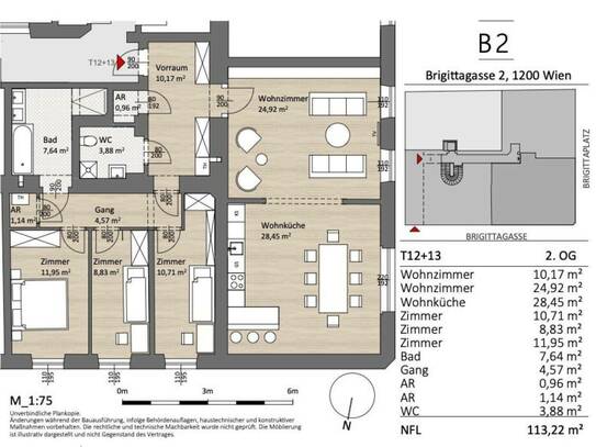 Brigittaplatz | 4 Zimmer Altbau mit Potenzial | Grünblick