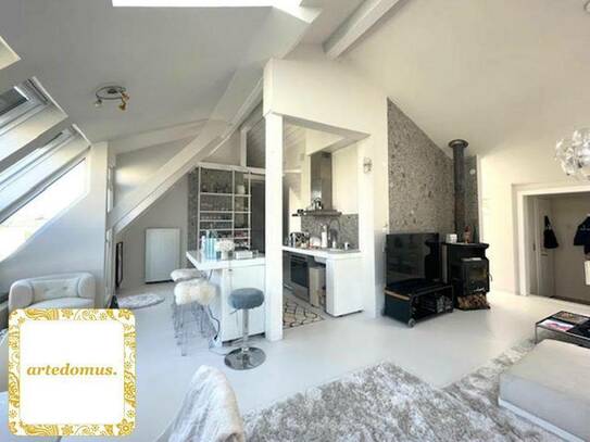 PROVISIONSFREI! DESIGNER LOFT am SEE! 88m² LOFT mit 58m² TERRASSE in TOPLAGE PODERSDORF am SEE ! 500m zum SEE ! Luxuriö…