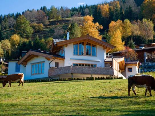 Landhaus mit freiem Blick auf die Kitzbüheler Bergwelt in der Kochau