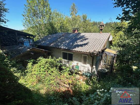 Für Naturliebhaber - Uriges, kleines Wohn- oder Ferienhaus in Ruhelage in idyllischer Lage.