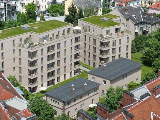 Altbaufeeling + Neubaukomfort: Gartenwohnung im Herz-Jesu Viertel