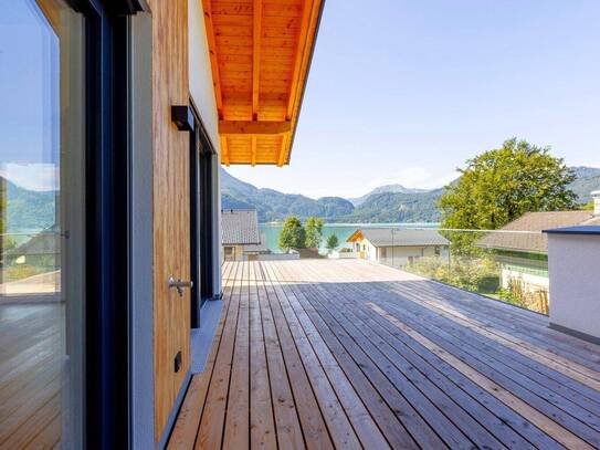 Sensationelles Penthouse mit 4 Zimmern, Seeblick, Badeplatz am Mondsee - Erstbezug! PROVISIONSFREI