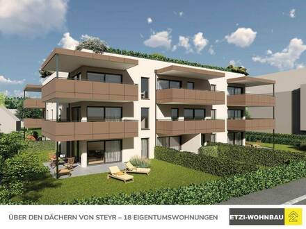 Über den Dächern von Steyr - moderne Eigentumswohnung ab € 214.510,-