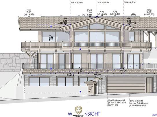 Luxuschalet bei Kitzbühel / derzeit Rohbau