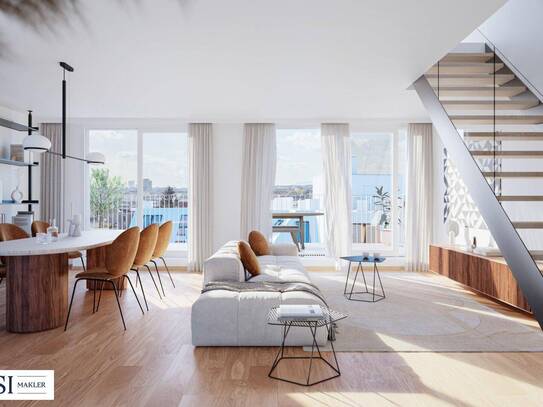 The Temptation: Exklusives Penthouse mit traumhafter Dachterrasse in Währing