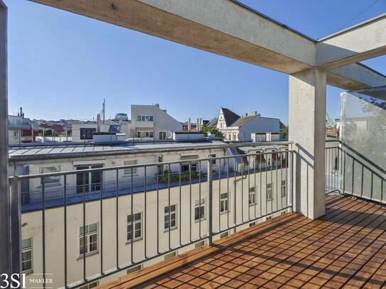 Dachmaisonette mit Terrasse und Taumblick nähe Schlossquadrat!