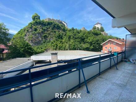 Schön geschnittene 3-Zi-Mietwohnung in Kufstein - zentral mit Festungsblick