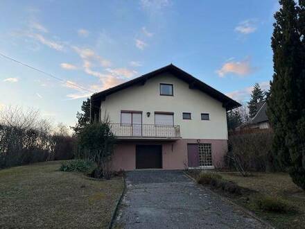 Einfamilienhaus in ruhiger Lage mit großem Garten