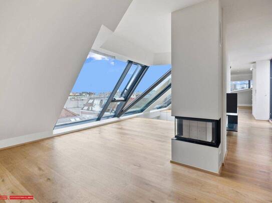 GENIALES DESIGN - ULTIMATIVES PENTHOUSE - 3 TERRASSEN - 215m² WFL - WIENBLICK mit SÜD- WESTAUSRICHTUNG - OPTIONAL 2 STE…