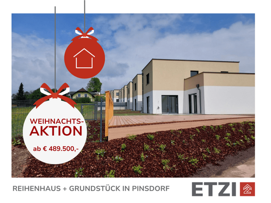 WEIHNACHTSAKTION - HAUS 6: Eck-Reihenhaus in Pinsdorf inkl. Grund