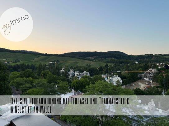 Exklusive Neubauwohnung mit Terrasse und Traumausblick!