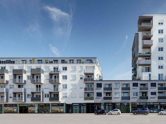 2-Zimmer-Wohnung Neubau inkl Markenküche, 10m² Loggia Außenfläche und Kellerabteil / E107 T1-46