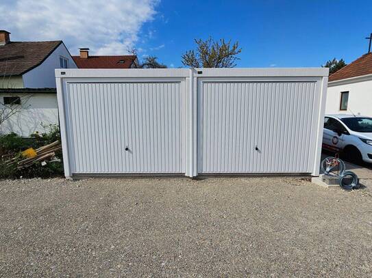 Neu errichtete Doppelgarage / Lagerbox im Norden von Wiener Neustadt