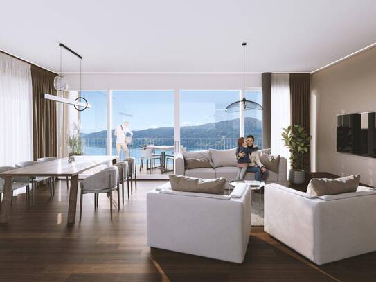 Exklusive Penthouse-Wohnung mit Seeblick in zentrumsnaher Lage