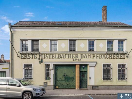 Stadthaus mit Geschichte – Leben & arbeiten in der früheren Dampfbäckerei