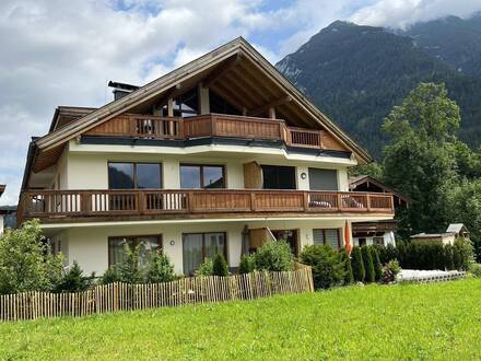 ACHENKIRCH - SEENGEBIET - Neuwertige teilmöblierte 3 Zimmerwohnung mit traumhaftem Bergblick
