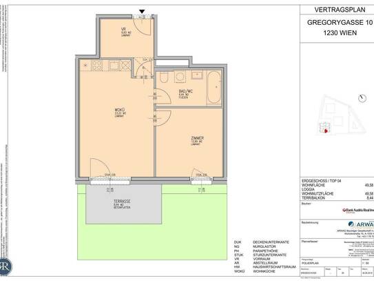2-Zimmer EG-Wohnung mit Terrasse und Garten - Ab Juni - Besichtigungen ab Mai möglich