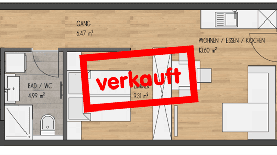 Neubau: Attraktive 2-Zimmerwohnung im Zentrum von Birgitz! TOP 9