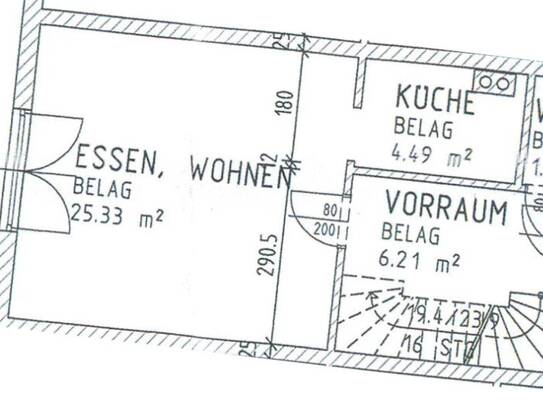 Große und helle 3-Zimmer-Whg auf zwei Etagen - FREI AB MÄRZ