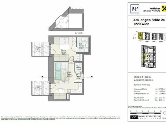 Vorsorgewohnung | Stadt. Land. Fluss. | 2 - Zimmer Anlagewohnung - Top 4/20