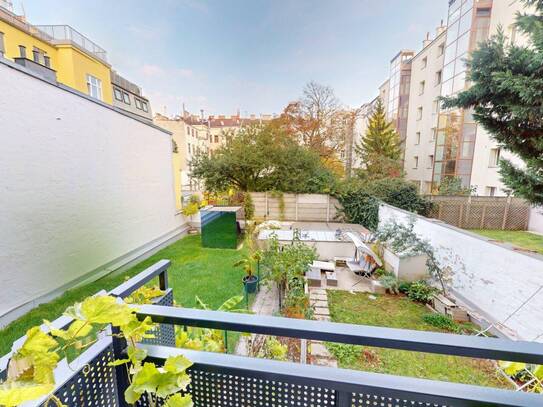 Luxuriöse Gartenwohnung mit Pool und Sauna in Toplage von Wien-Meidling