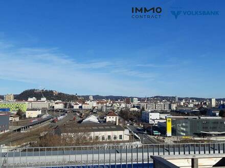 2-ZIMMERWOHNUNG MIT BALKON/ LOGGIA MIT STADTBLICK UND TG-PLATZ