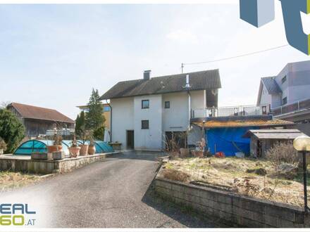 Einfamilienhaus auf großem Grundstück + zweites Grundstück mit Bebauungsmöglichkeit!