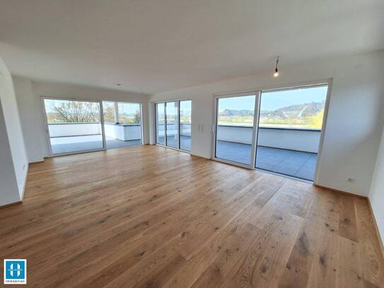 Weitblick inklusive – moderne 132,23m² Dachgeschosswohnung mit Flair - Top C18