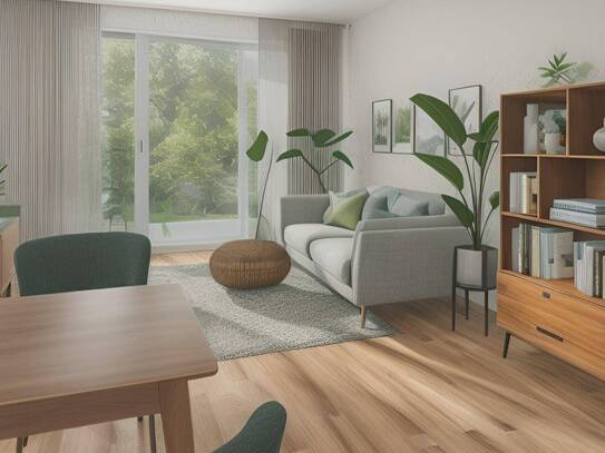 Aktionspreis bis Baustart - 2 Zimmer Starterwohnung mit Balkon im Zentrum