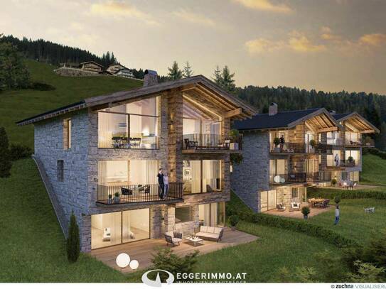 Neubauprojekt "Schmitten Lodges" in Zell am See - Exklusive Luxus Villa direkt an der Skipiste zu verkaufen
