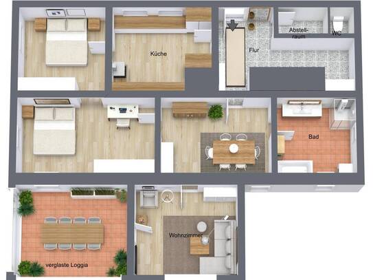 8111 - Wohnungsetage plus Werkstatt-Garagengebäude plus Baugrund in Gratwein-Straßengel