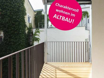 Einzigartiges Wohnen beim Karmelitermarkt: Generalsanierter Altbau mit DG-Ausbau!