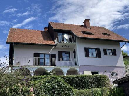 Traumhafter Blick über Ludersdorf bei Gleisdorf! Einfamilienhaus mit herrlichem Grundstück!