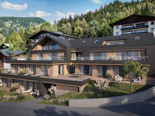 NEUBAUPROJEKT „ALPENSINFONIE“ EXKLUSIVER NEUBAU mit 11 Traumwohnungen mit Panoramablick 2- bis 6-Zimmer, exklusive alpi…