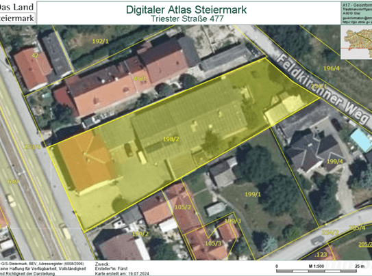 Entwicklungsimmobilie mit hoher Baudichte im Kerngebiet Graz - Puntigam