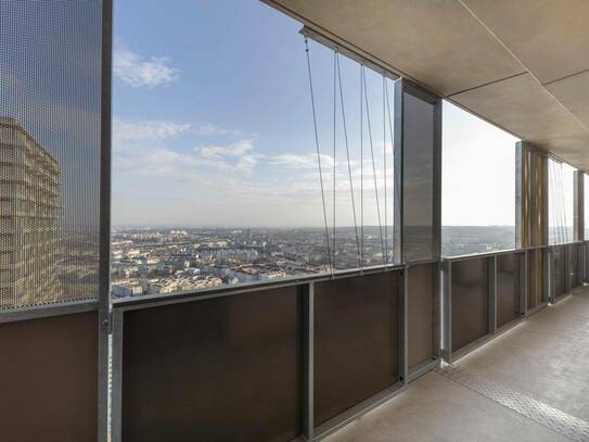 4-Zimmer-Wohnung im 31. Stock des Q-TOWERs – exklusiver Wohnkomfort