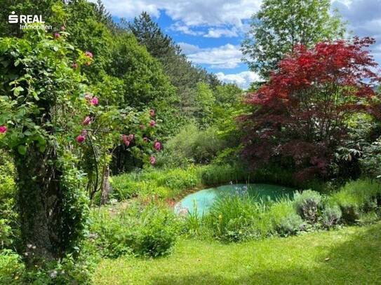 Naturparadies für Gartenliebhaber - Vollziegel Massivhaus in absoluter Ruhelage - 5 Zi, Wintergarten, Keller, Werkstatt…