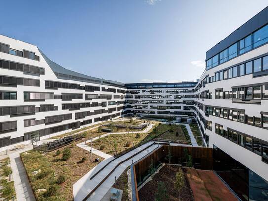 Modernes Arbeiten im VIENNA WORKS am Austria Campus - Büroflächen zu mieten in 1020 Wien