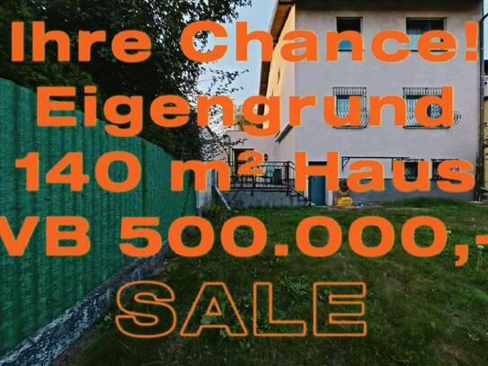IHRE CHANCE +EIGENGRUND +140 m² Haus +GARAGE +DIREKT IN LANGENZERSDORF